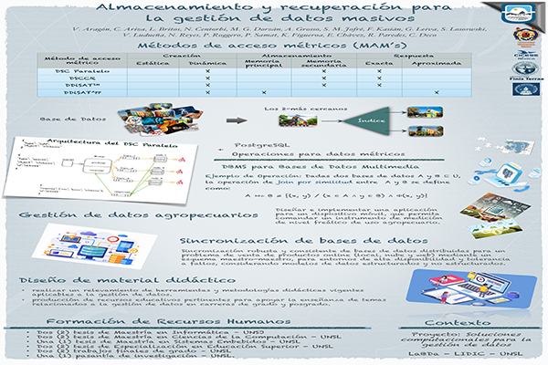 Almacenamiento y Recuperación para la Gestión de Datos Masivos